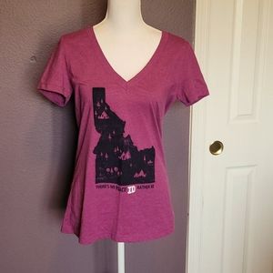 Purple ID shirt (NWOT)